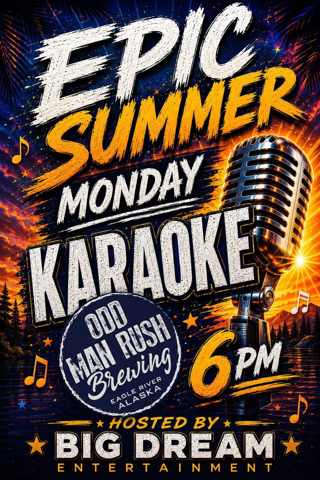 Karaoke Mondays event artwork