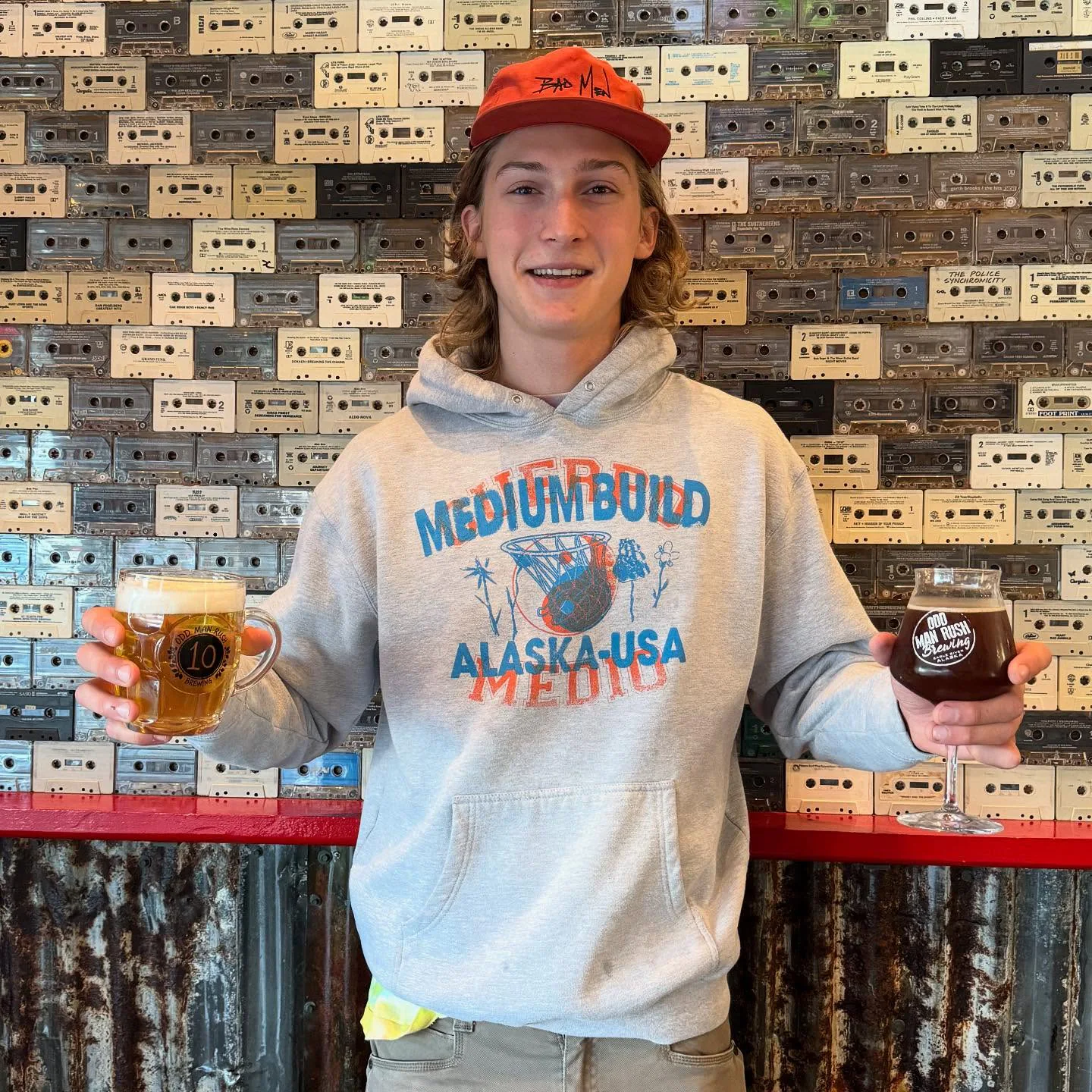 Gavin 'Extreme Gav' McDonald at Odd Man Rush Brewing