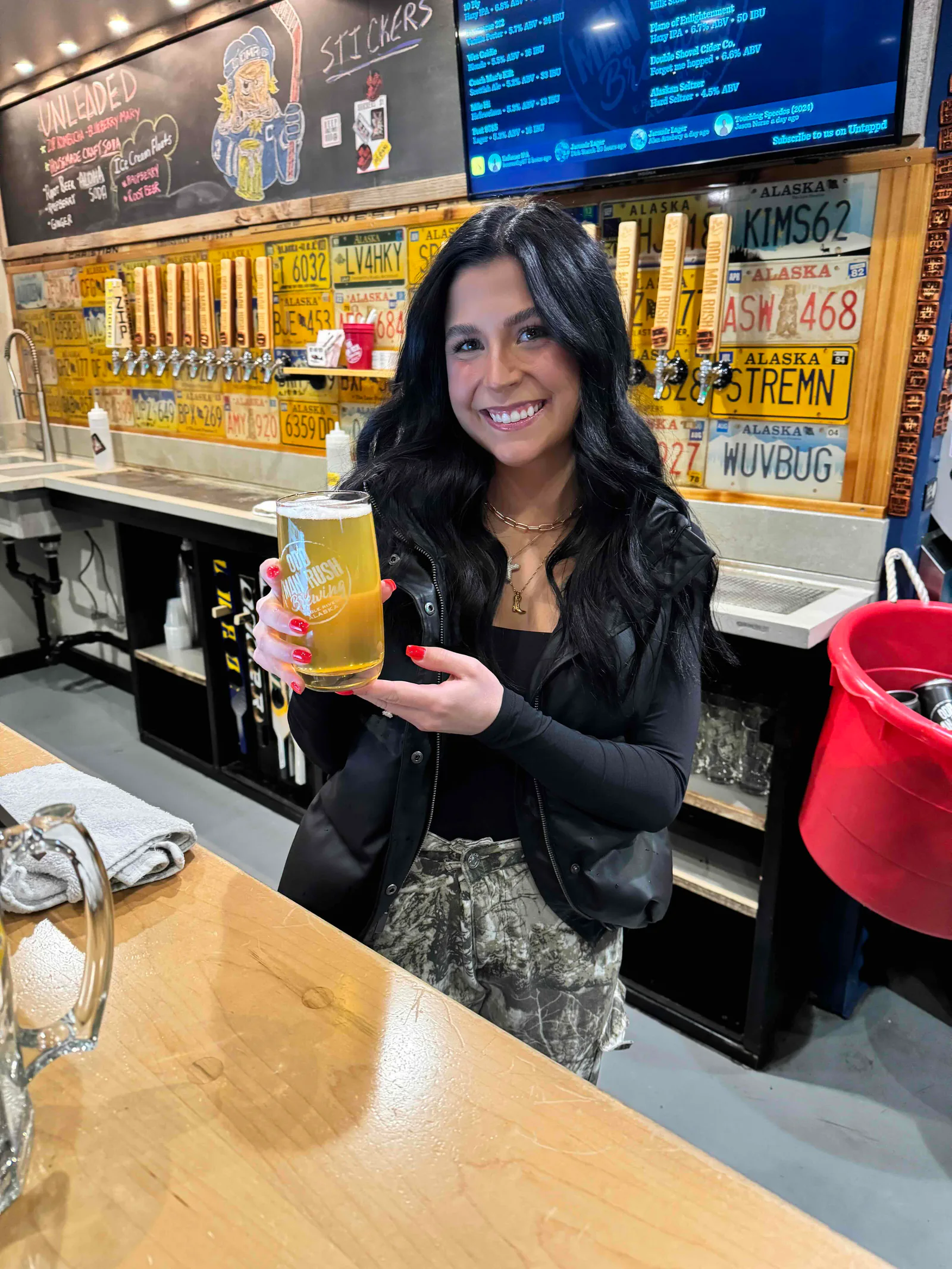 Kailee Fullmer at Odd Man Rush Brewing