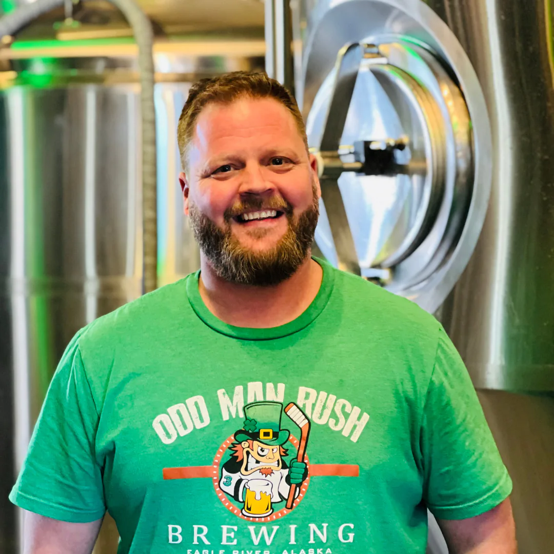 Brian 'Swanny' Swanson at Odd Man Rush Brewing